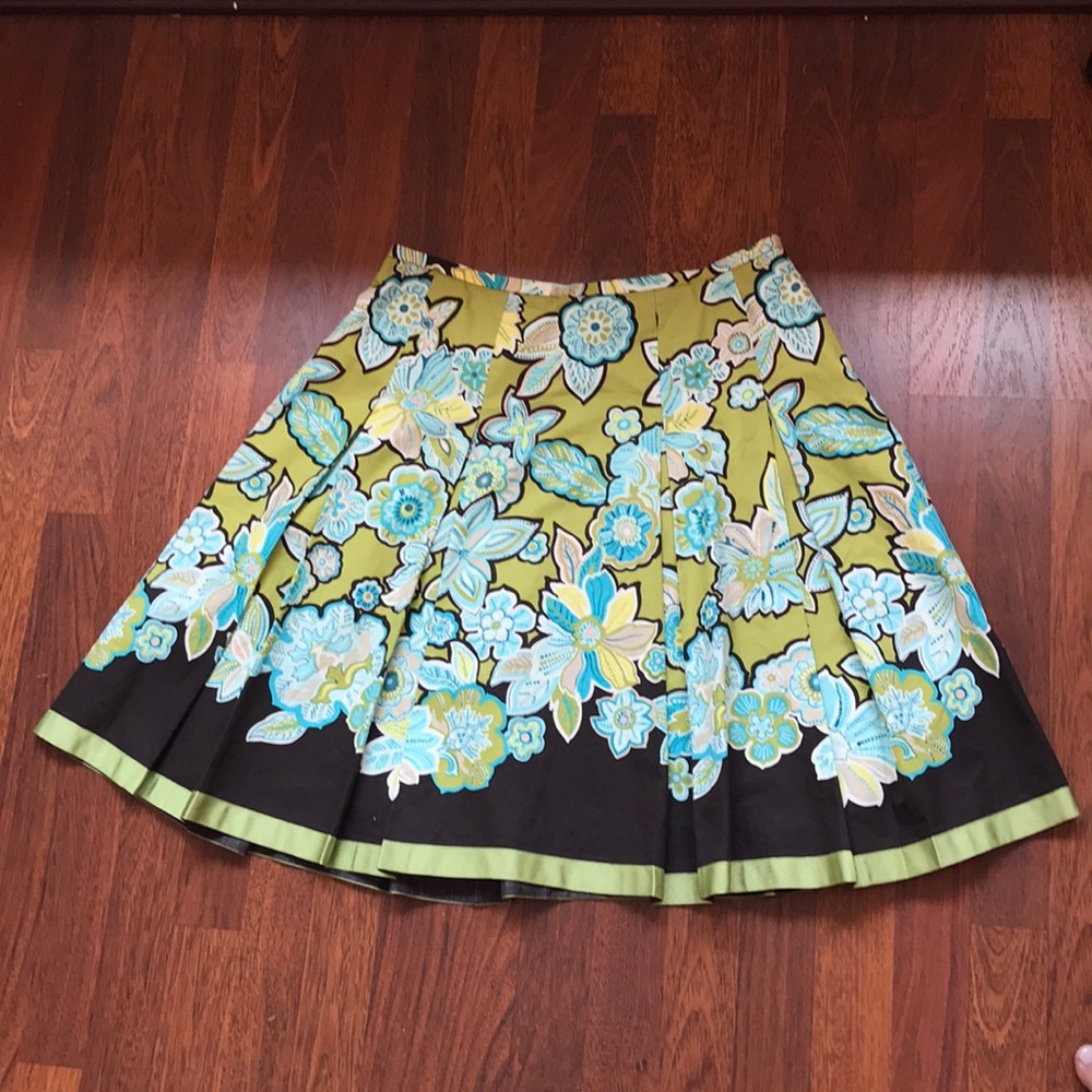 Floral Talbots Skirt